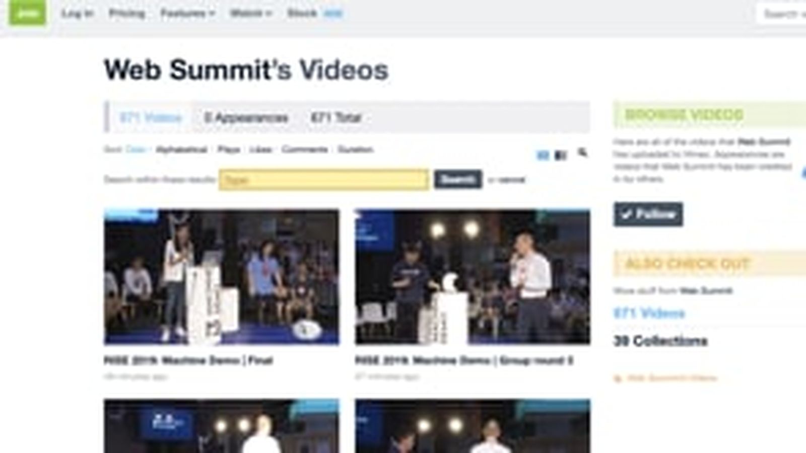 How to search on Vimeo