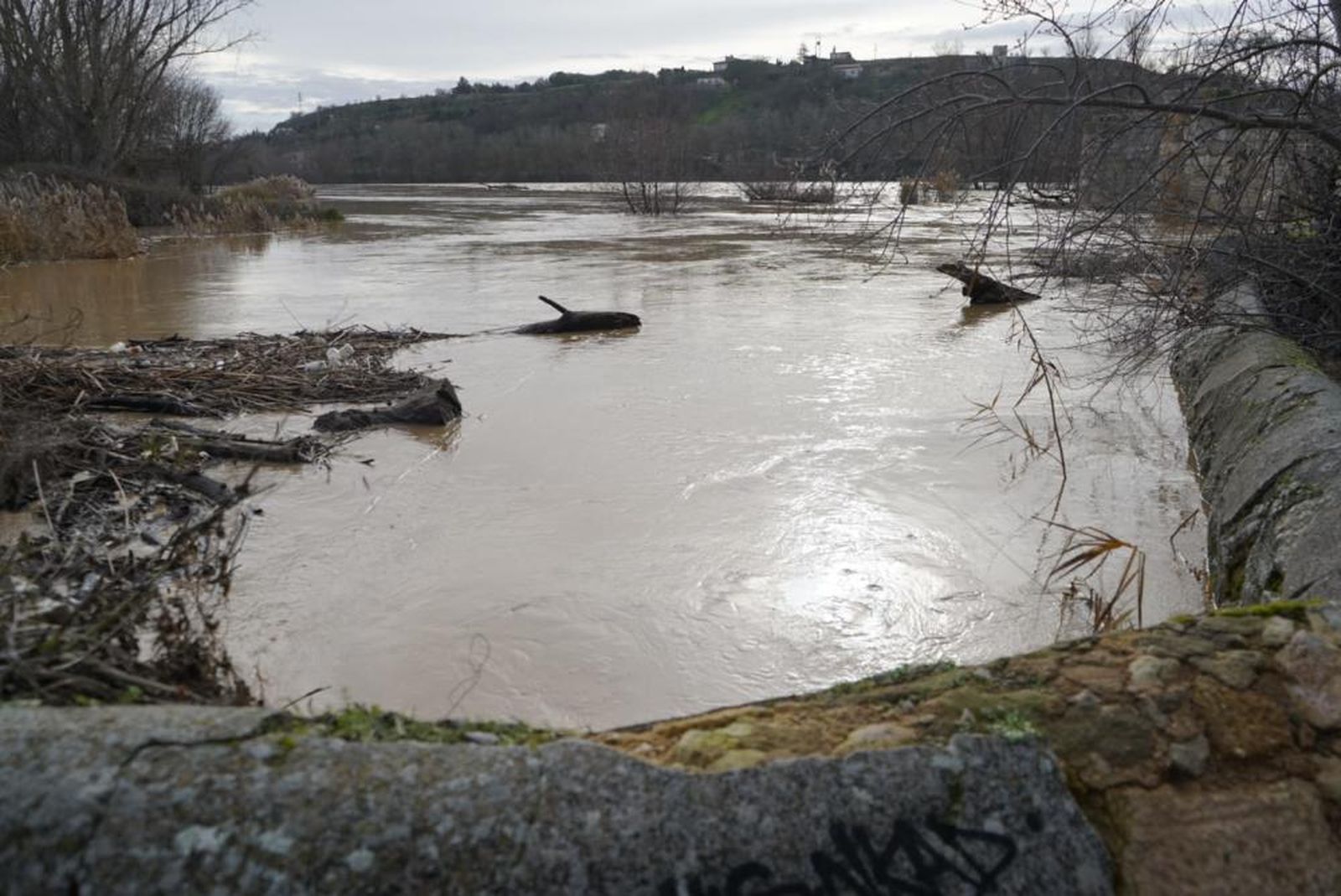 Crecida del río Duero a su paso por Zamora Crecida del río Duero a su paso por Zamora