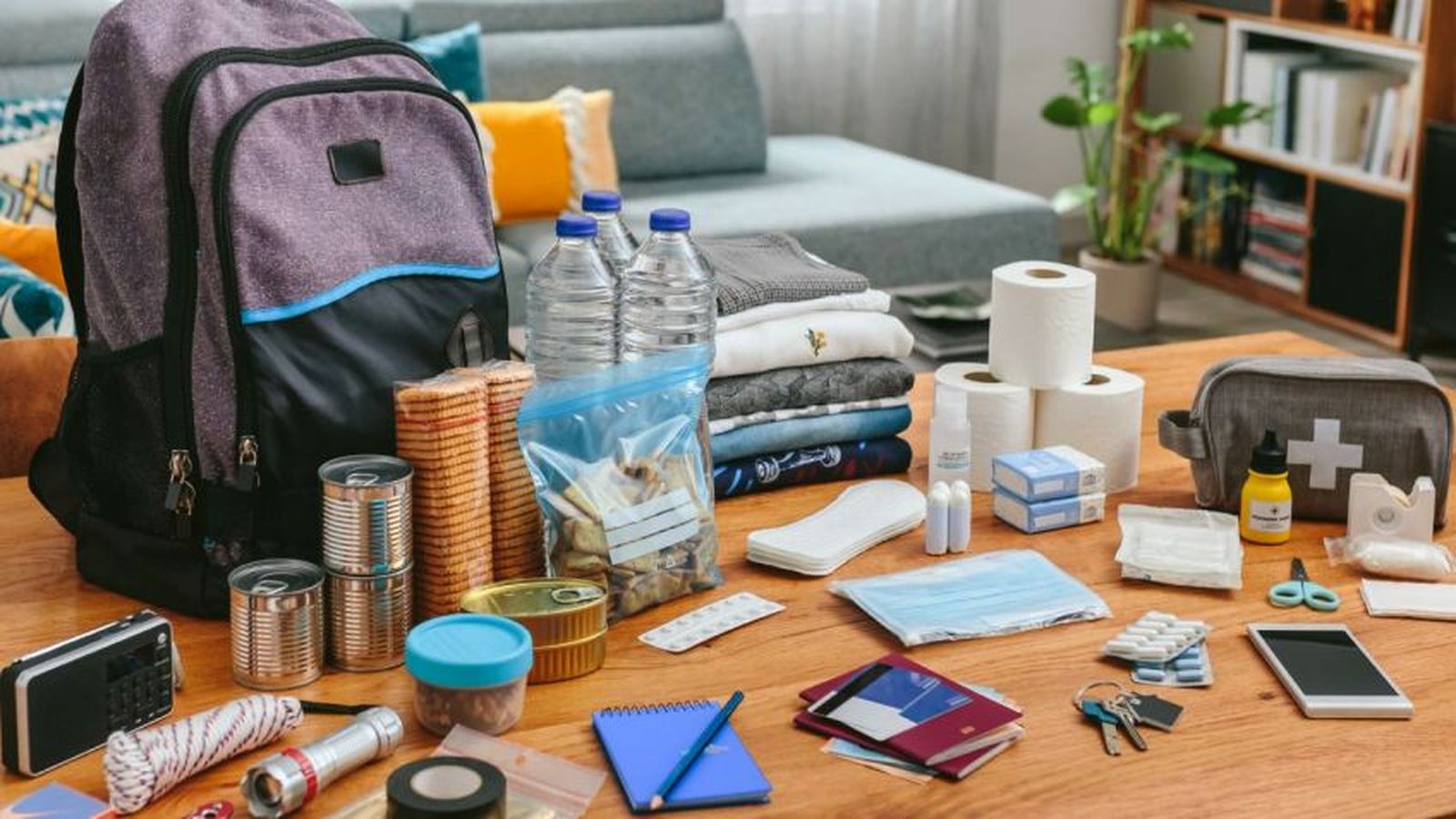 Kit de supervivencia recomendado por el Gobierno francés