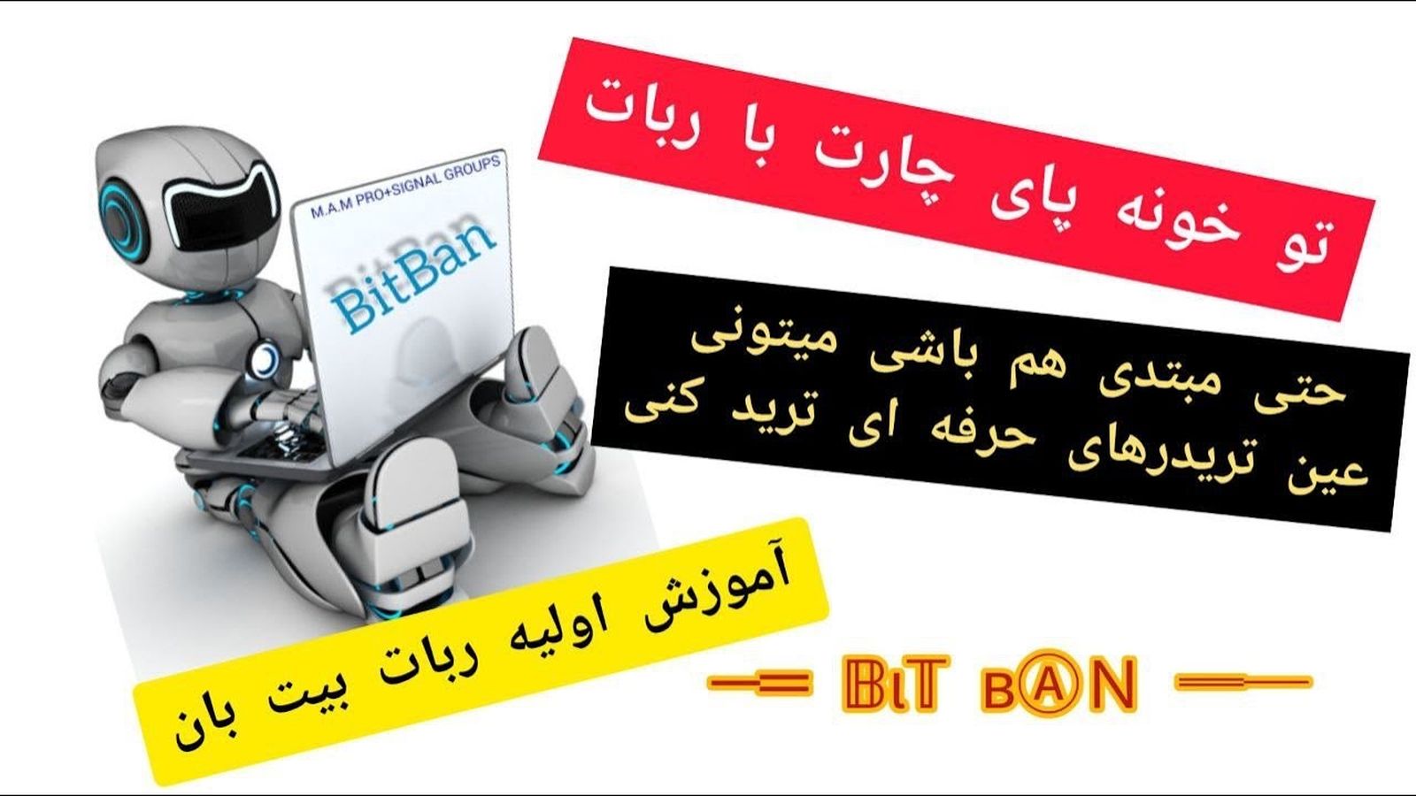 آموزش راه اندازی ربات در سیستم و چارت تریدینگ ویو