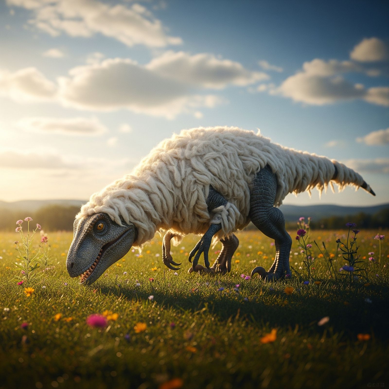 Velociraptores veganos