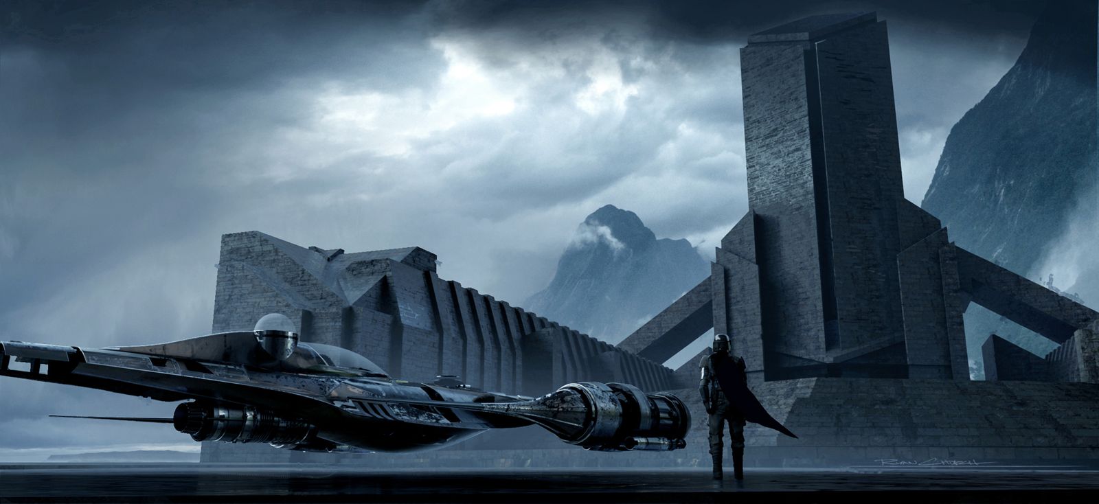 The Mandalorian End Credits Graphic Cards S03E01 8