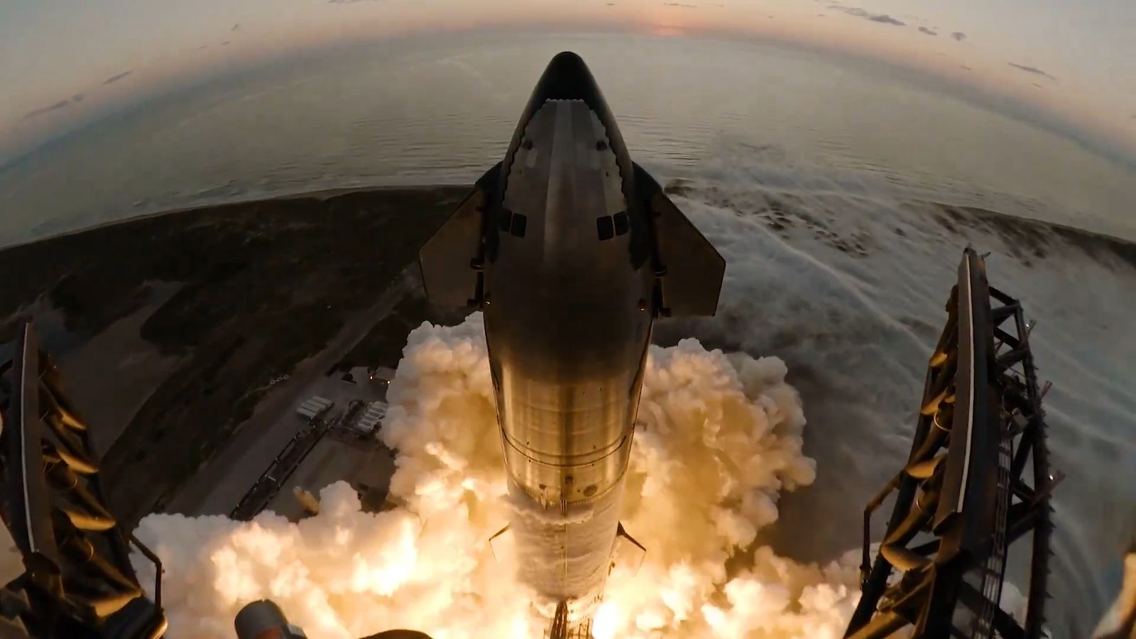 Starship launch camera