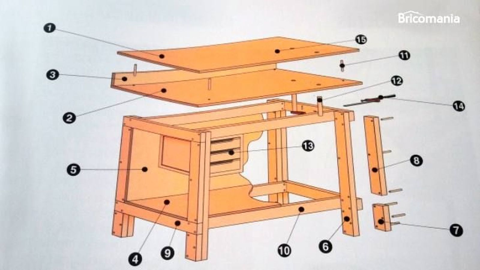 bricomania 203 banco de trabajo casero XxXx80 bricomania 203 banco de trabajo casero XxXx80