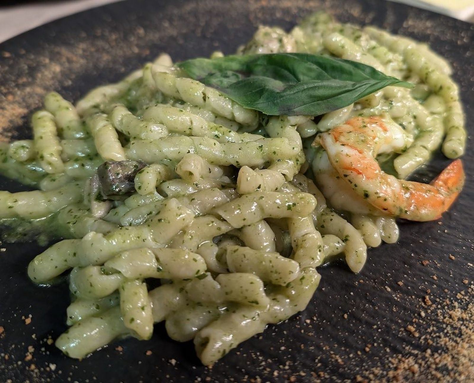Italia Sicilia Gastronomia Pasta Pesto