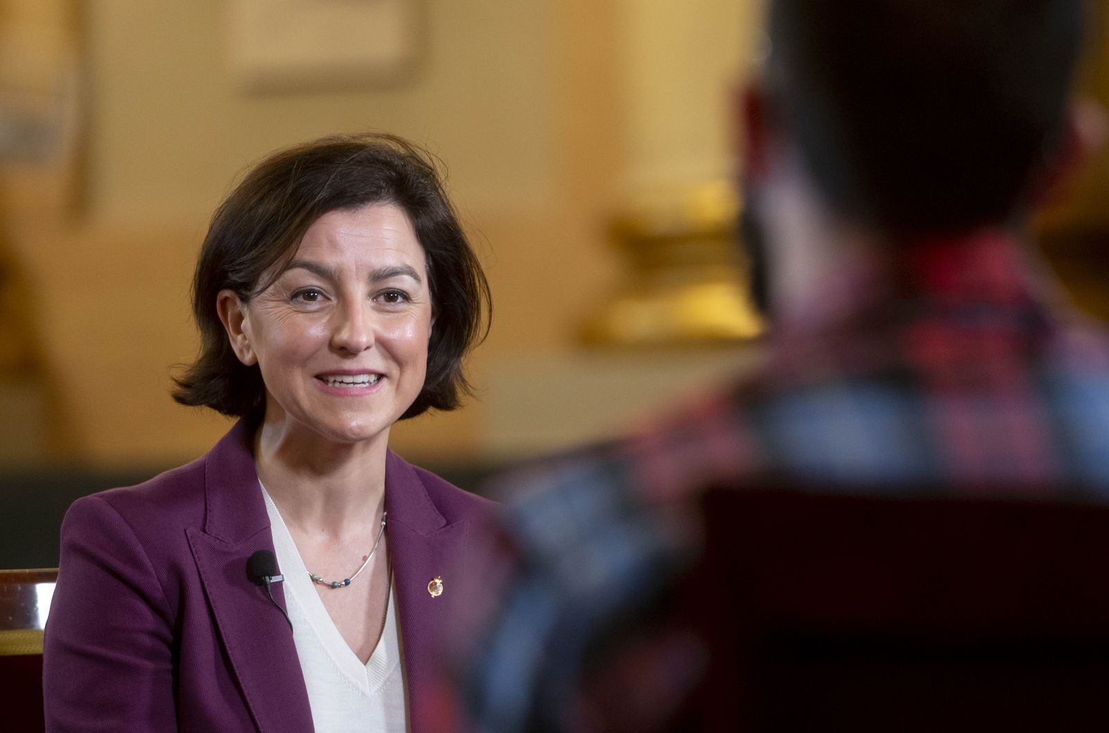 Archivo - La portavoz del PSOE en el Senado, Eva Granados.