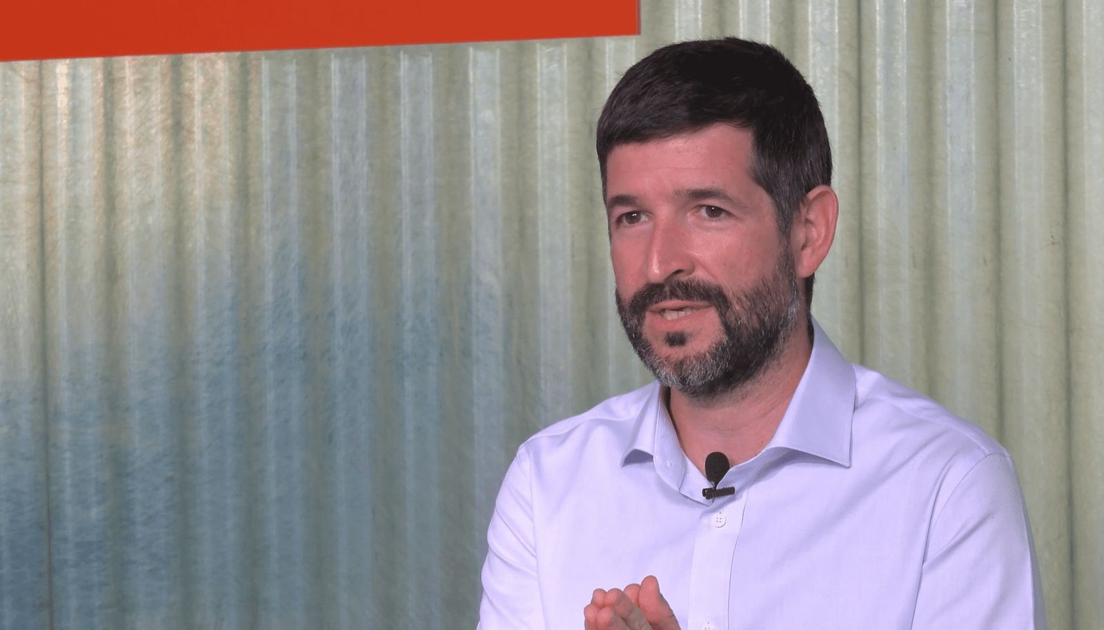 El socio-director de Comuniza, en el evento de Business Experience