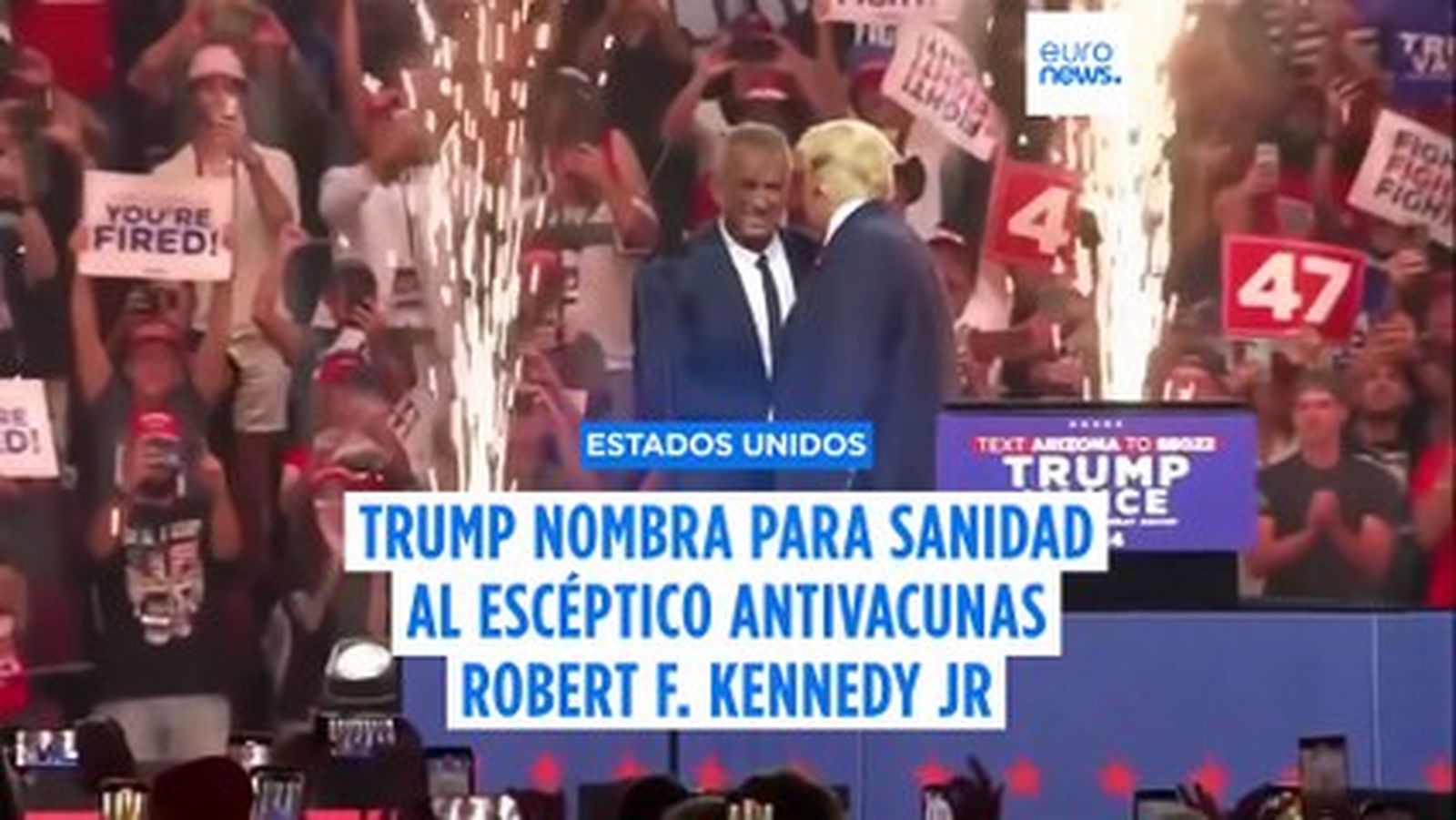 Trump nombra al antivacunas Robert F. Kennedy, Jr. responsable de Salud Pública