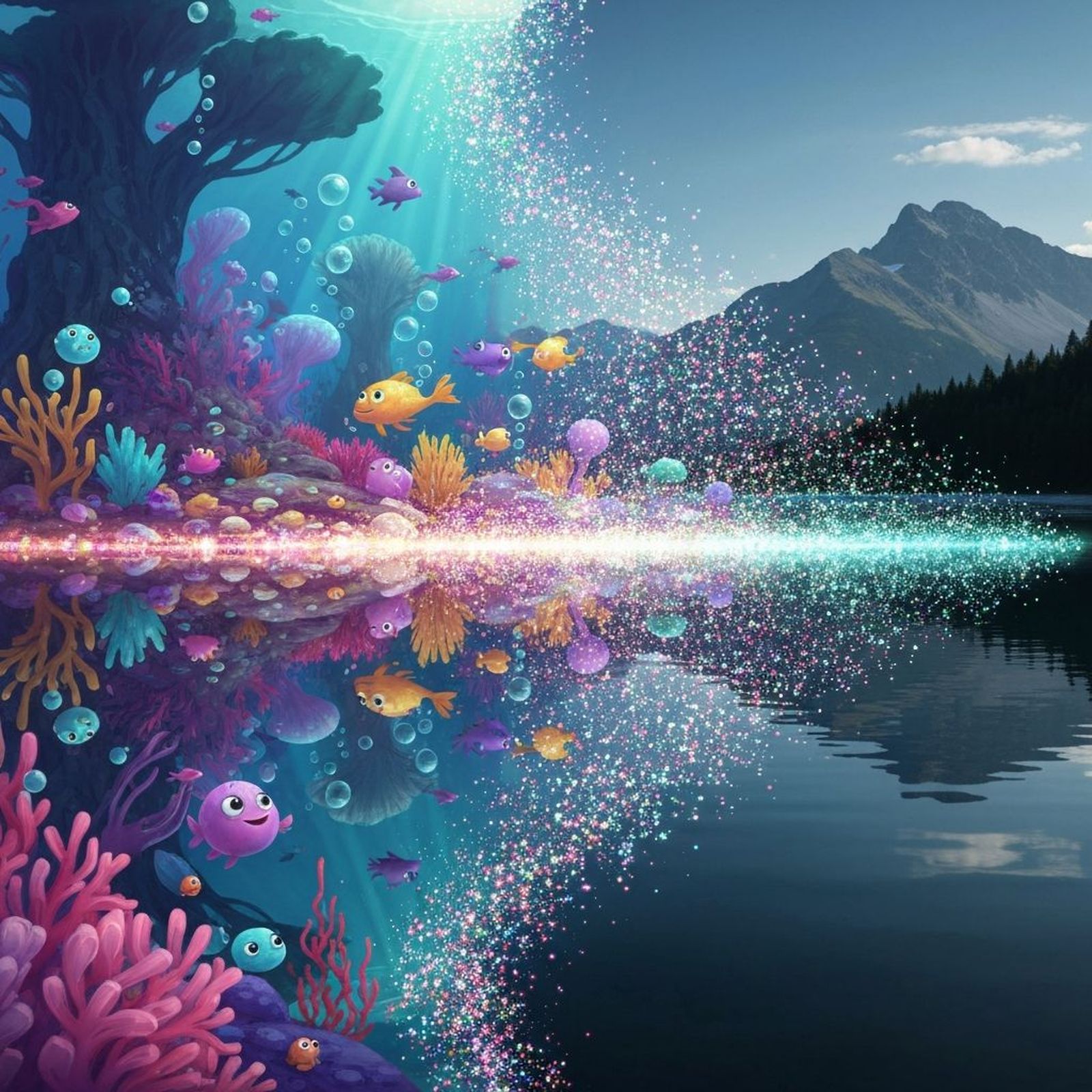 Fondo del mar, peces