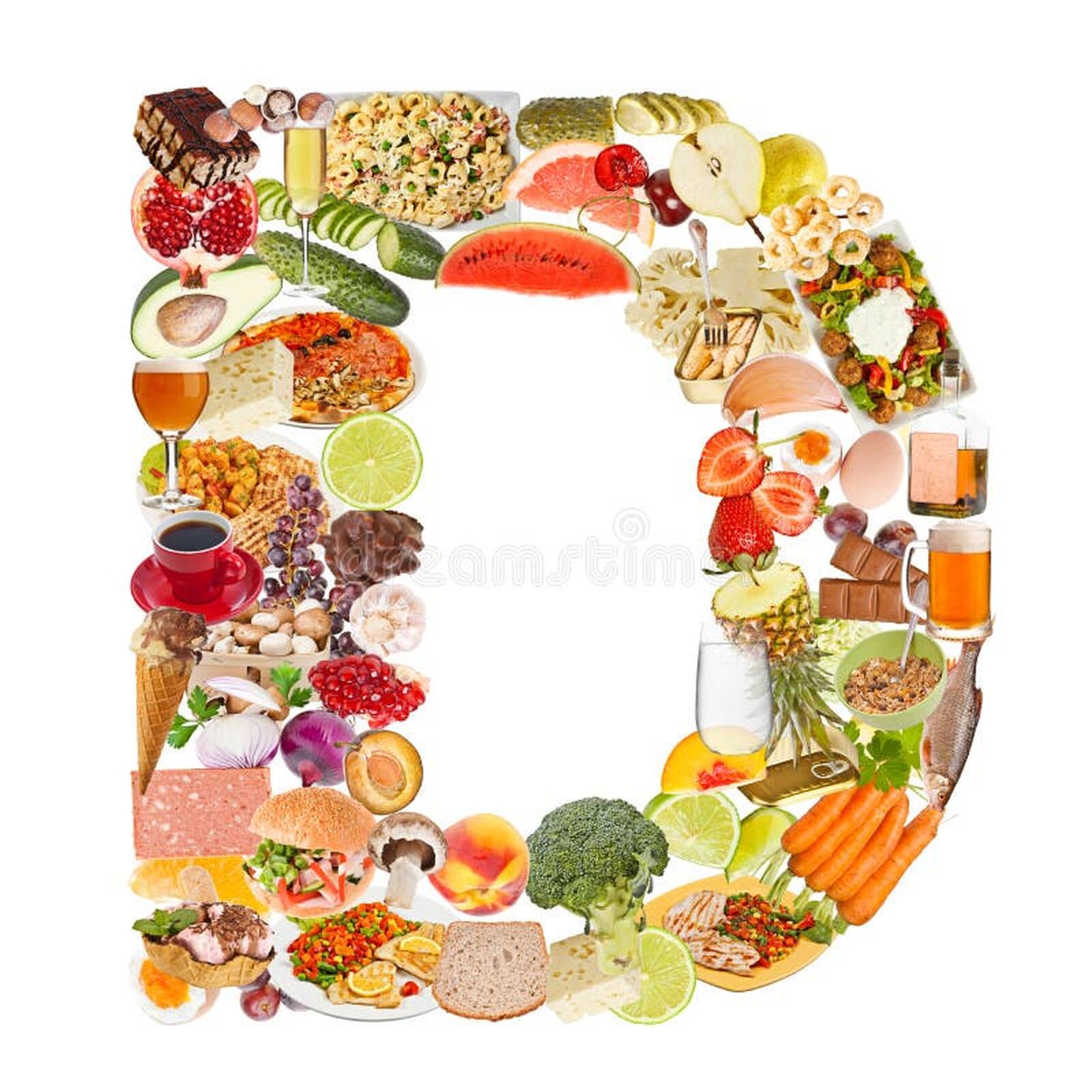 letra-d-hecha-de-la-comida-26399851