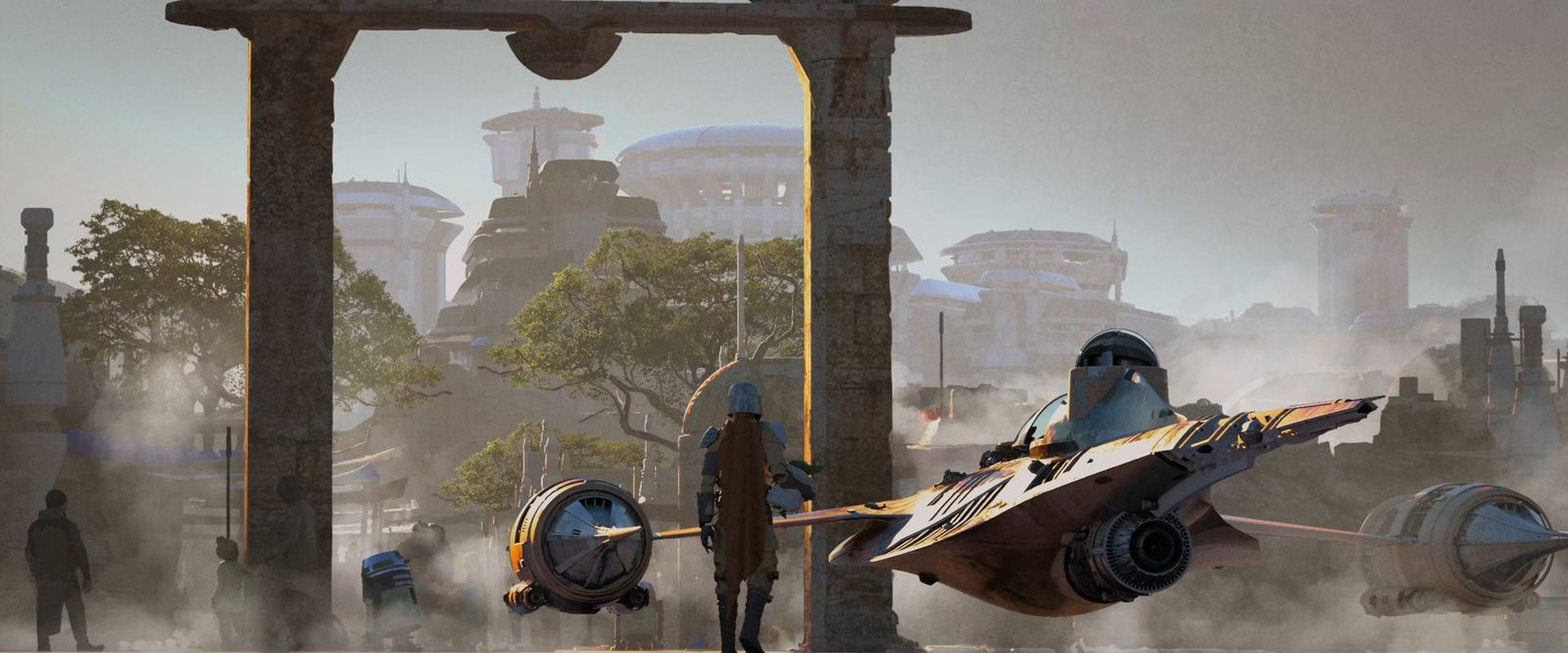 The Mandalorian End Credits Graphic Cards S03E01 3